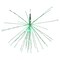 Northlight LED Lighted Firework Wire Branch Hanging Decor - Green - 20"